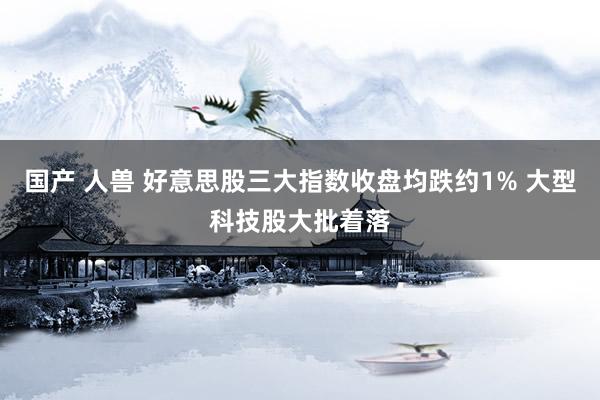 国产 人兽 好意思股三大指数收盘均跌约1% 大型科技股大批着落